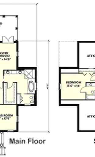 Planejamento de layout e layout de casa 4