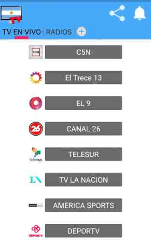 Radios & TV Argentina en Vivo 2