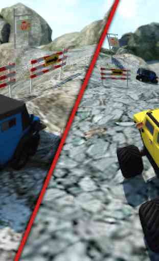Real Offroad Rover Stunts : Dragon Road Mega Ramps 3