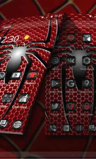 Red Metal Spider Theme 2