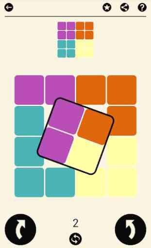 Ruby Square: jogo de quebra-cabeça lógico 1