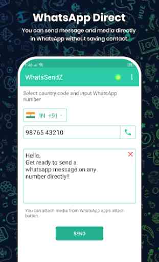 Send Message Without Saving Number - Direct Chat 3