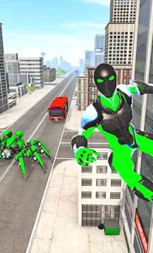 Speed Spider Robot Hero Rescue Mission 4