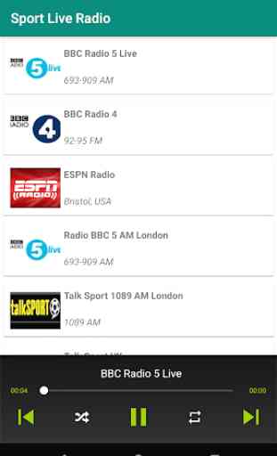 Sport Live Radio News, Sport talks Radio 1