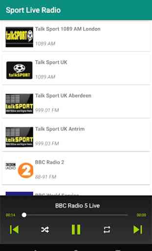 Sport Live Radio News, Sport talks Radio 2