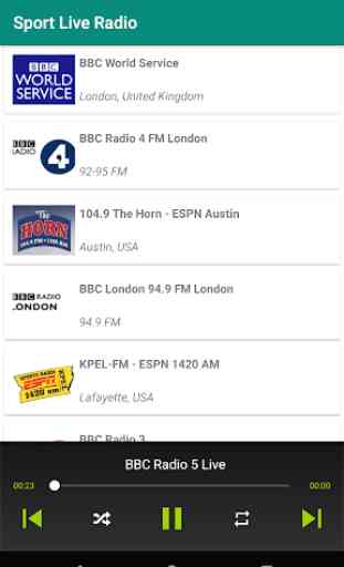 Sport Live Radio News, Sport talks Radio 3