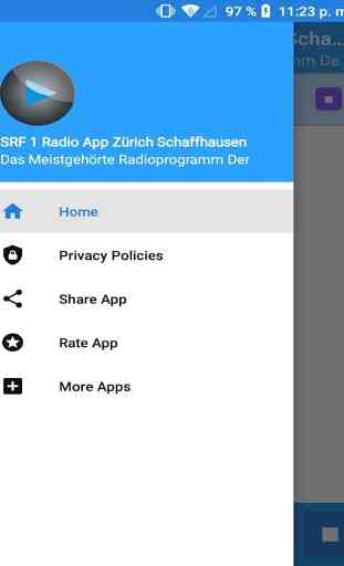 SRF 1 Radio App Zürich Schaffhausen FM CH Online 2