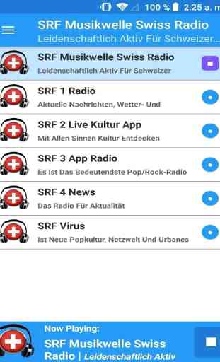 SRF Musikwelle Swiss Radio App AM CH Kostenlos 1