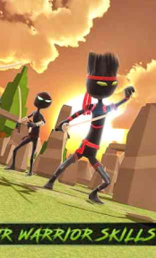 Stickman Shadow Hero Ninja 4