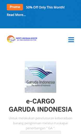 Tracking Cargo Mas Express 2