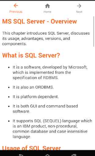 Tutorial For MS SQL Server 2