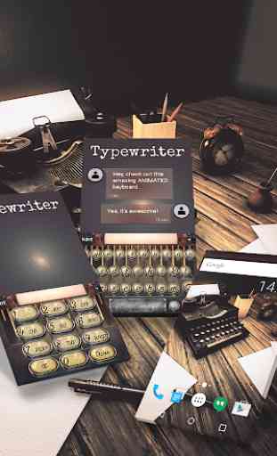 Typewriter Animated Keyboard 1