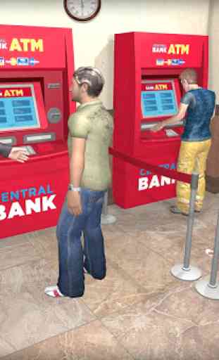 Virtual City Bank Manager Cash Register Jogo para 2