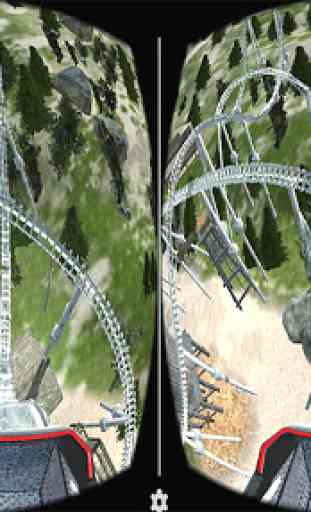 VR Hallowen Roller Coaster Cardboard 2