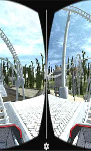 VR Hallowen Roller Coaster Cardboard 3