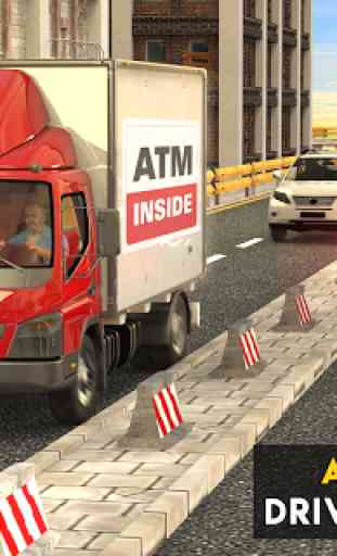 Atm Caminhão Dirigir: Banco Dinheiro Transportador 1