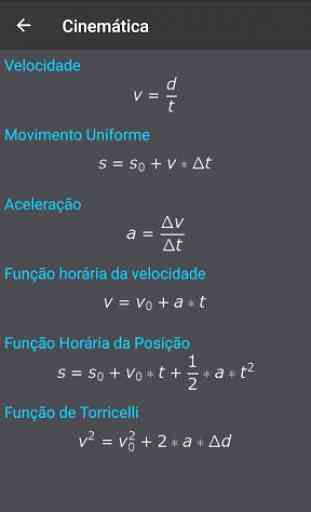 Calculadora de Fórmula Física 2
