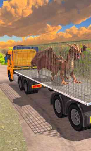 caminhão transportador dragão transport animal sim 1