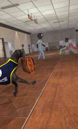 cão policial stickman simulador de perseguição cri 2