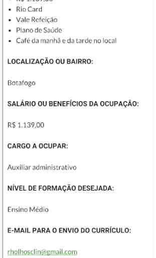 Cariocaempregos - Empregos e vagas Rio de Janeiro 4