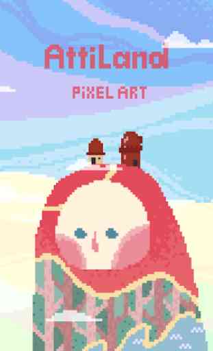 Color Pixel Art - Atti Land 1