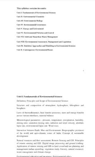 ENVIRONMENTAL SCIENCE NET Paper 2