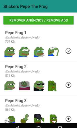 Figurinhas Pepe the Frog -  Stickers WastickerApps 1