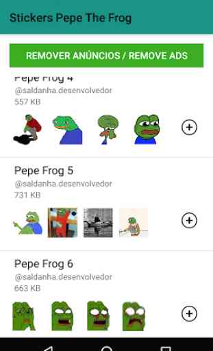 Figurinhas Pepe the Frog -  Stickers WastickerApps 2