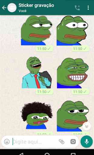 Figurinhas Pepe the Frog -  Stickers WastickerApps 4