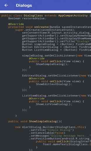 Freecode Android Tutorial with code. Learn Android 4