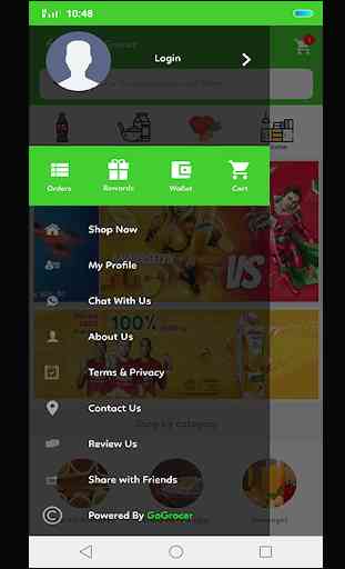 GoGrocer - The Supermarket and Grocery Shop App 4
