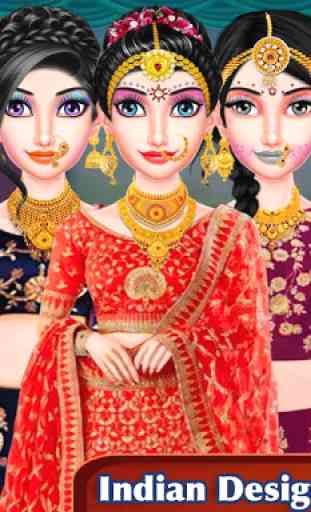 Gorgeous Indian Wedding - Beauty Salon Makeup Girl 4