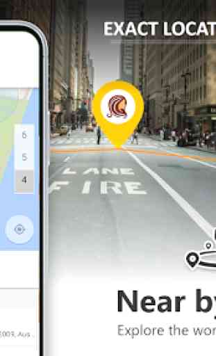 GPS Navegação Viver Mapas - Rota Mapa Direção 3