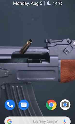 How AK-47 Works 3D Wallpaper 2
