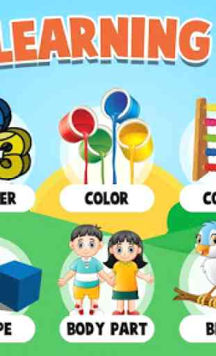 Jogos de Aprendizagem Infantis - Kids Educational 1