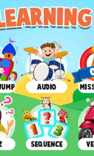 Jogos de Aprendizagem Infantis - Kids Educational 2