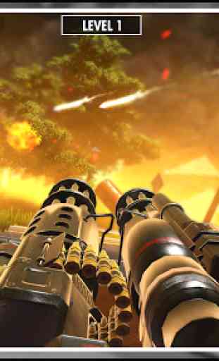 Jogos de metralhadora : jogo de tiro de Comando 1