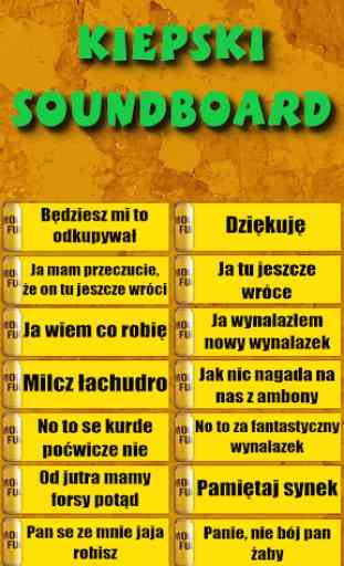 Kiepski Soundboard 1