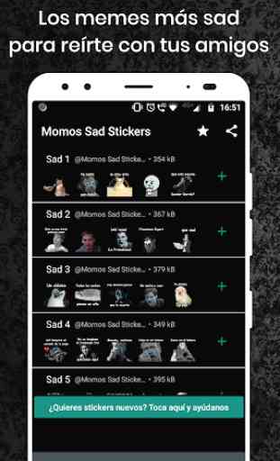 Momos Sad Stickers 1