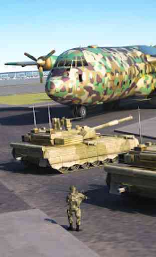 NOS Exército Tanque Transportador Avião 1