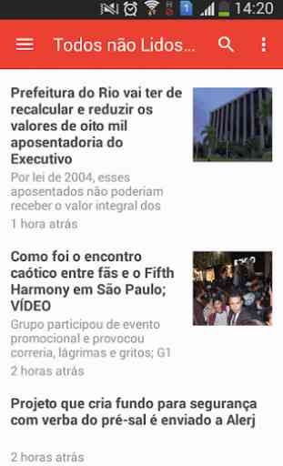 Notícias do Rio de Janeiro 1