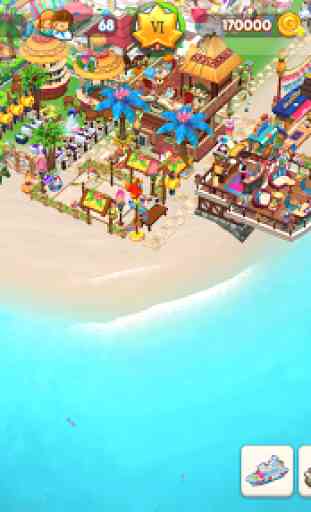 O meu pequeno paraíso : Jogo de Gestão de Resorts 4