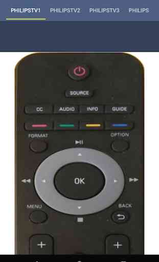 Philips TV Remote 2