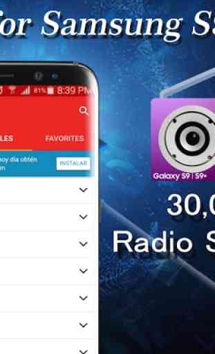 Rádio para Samsung S9 1