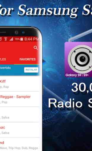 Rádio para Samsung S9 2