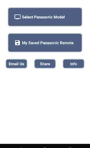 Remote Control for Panasonic TV 1