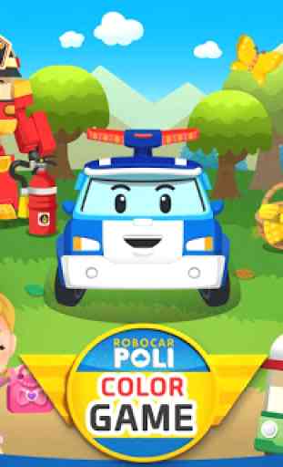 Robocar Poli Color - Kids Game Package 4