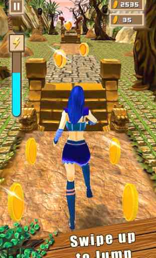 Scary Princess Running Game - Temple Final Run 4