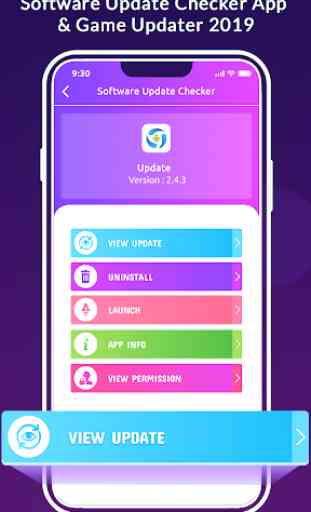 Software Update Checker :  App & Game Updater 2019 3