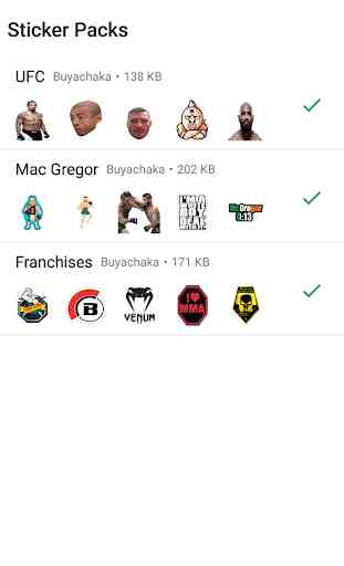 Stickers de luta e MMA para WhatsApp  3